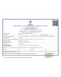 CHEMEXCIL Membership Certificate