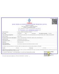CHEMEXCIL Membership Certificate