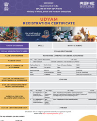 MACL Roha Udyam Registration Certificate