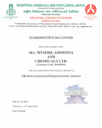 Rashtriya Chemicals and Fertilizers Limited