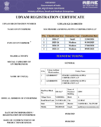 MASC LLP Udyam Registration Certificate